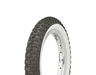 Buy black-white Duro BMX-Kids Tire, 12 1/2" x 2 1/4", Knobby Tread