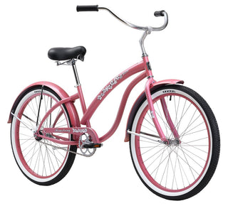 Buy pink Firmstrong 26" Bella Classic Women's Single Speed Beach Cruiser Bicycle