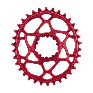 AbsoluteBLACK GXP Oval Direct Boost 148 Chainring, Direct Mount, 34T, Red