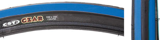 CST Premium Czar Tire, 650CC x 23mm, Wire, Black/Blue