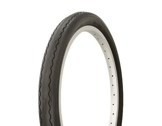Duro Cruiser Bike Tire, 20” x 2.125”, Slick Tread, Black