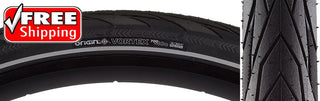 Origin8 Vortex Tire, 700C x 40mm, Wire, Nylon 60, Black
