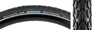 Schwalbe Marathon Mondial Performance Lite RaceGuard Tire, 700C x 40mm, Wire, Belted, Black/Gum/Ref