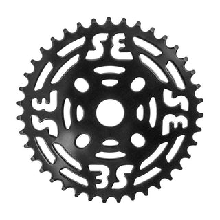 SE Bikes One Piece Steel Chainring, 1pc, 39T, Black