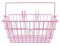 Square Steel Wire Basket 328 Pink