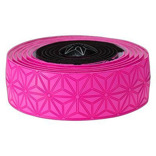 Supacaz Super Sticky Kush Star Fade Bar Tape, Neon Pink