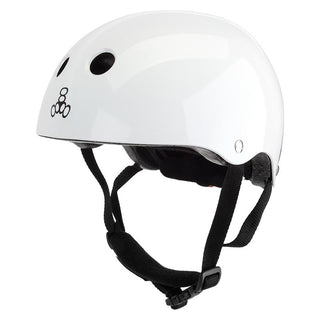 Triple Eight LiL 8 Helmet BMX/Skate Helmet, X-Small/Small, White