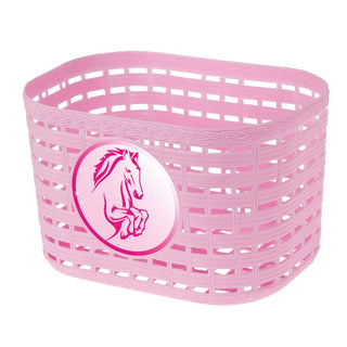 Ventura Pink Pony Children's Basket (Pink)
