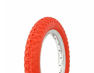 Buy red Duro BMX-Kids Tire, 12 1/2" x 2 1/4", Knobby Tread