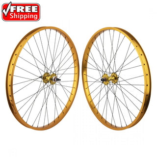 Wheel Master 26` Alloy Mountain Double Wall Wheel, RR 26x1.75 559x24 WEI DM30 BK 36 ALY 8-10sCAS BK 135mm 12gSS