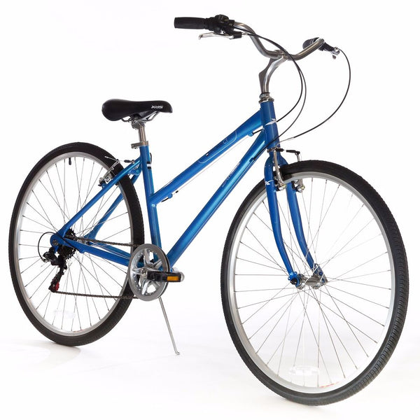 XDS 700C Explorer CT Women's 7 Speed Hybrid Comfort City Bike, Blue