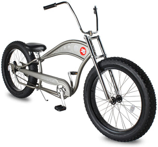 Buy matte-gray Micargi Vancouver GT 26" Limited Edition (Seattle) Stretch Cruiser Bicycle