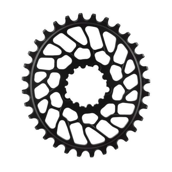 AbsoluteBLACK BB30 Oval Direct N/W Chainring, Direct Mount, 32T, Black