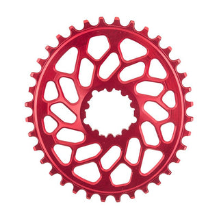 AbsoluteBLACK GXP & BB30 Oval Direct CX Chainring, Direct Mount, 36T, Red