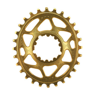 AbsoluteBLACK GXP Oval Direct Boost 148 Chainring, Direct Mount, 28T, Gold