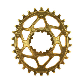 AbsoluteBLACK GXP Oval Direct Boost 148 Chainring, Direct Mount, 30T, Gold