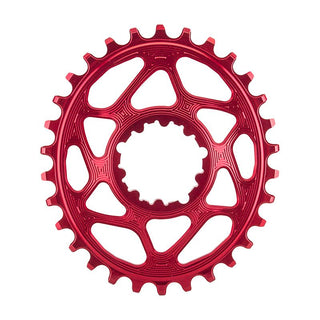 AbsoluteBLACK GXP Oval Direct Boost 148 Chainring, Direct Mount, 30T, Red