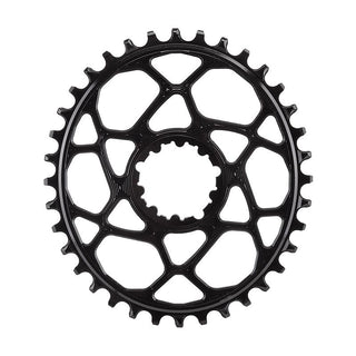 AbsoluteBLACK GXP Oval Direct Boost 148 Chainring, Direct Mount, 36T, Black