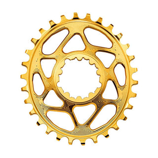 AbsoluteBLACK GXP Oval Direct Boost 148 Chainring, Direct Mount, 36T, Gold