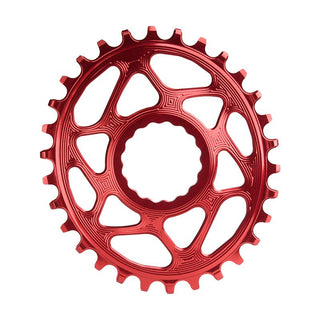 AbsoluteBLACK GXP Oval Direct Boost 148 Chainring, Direct Mount, 36T, Red