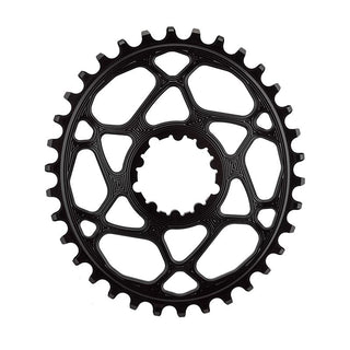 AbsoluteBLACK GXP Oval Direct N/W Chainring, Direct Mount, 34T, Black