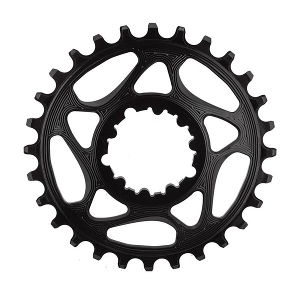 AbsoluteBLACK GXP Spiderless Direct N/W Chainring, Direct Mount, 28T, Black