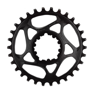AbsoluteBLACK GXP Spiderless Direct N/W Chainring, Direct Mount, 30T, Black