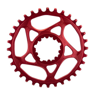 AbsoluteBLACK GXP Spiderless Direct N/W Chainring, Direct Mount, 32T, Red