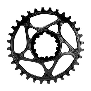 AbsoluteBLACK GXP Spiderless Direct N/W Chainring, Direct Mount, 34T, Black