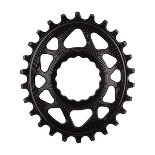 AbsoluteBLACK Raceface Cinch Oval N/W Chainring, Direct Mount, 26T, Black
