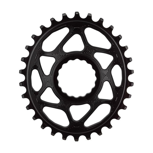 AbsoluteBLACK Raceface Cinch Oval N/W Chainring, Direct Mount, 30T, Black