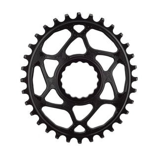 AbsoluteBLACK Raceface Cinch Oval N/W Chainring, Direct Mount, 32T, Black