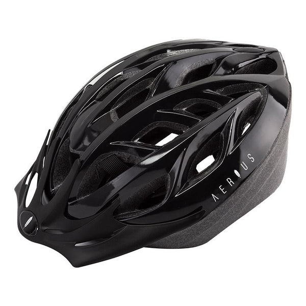 Aerius Sparrow Road/MTB Helmet, LG/XL, Black