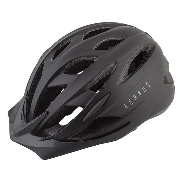 Aerius Tyto Road/MTB Helmet, Small/Medium, Matte Black