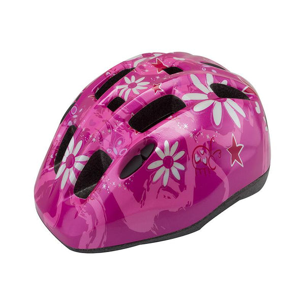 Aerius V11 - Kids Toddler Helmet, X-Small, Pink Flowers