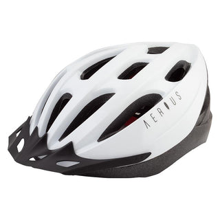 Aerius V19-Sport Road/MTB Helmet, XL, White