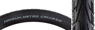 Arisun Metro Cruiser Tire, 700C x 32mm, Wire, Black