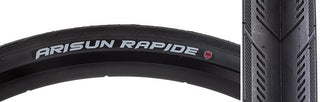 Arisun Rapide Tire, 700C x 25mm, Folding, Belted, Black
