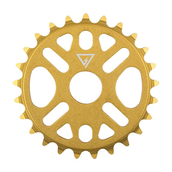Black Ops Micro Drive II Chainring, 1pc/3pc, 25T, Gold