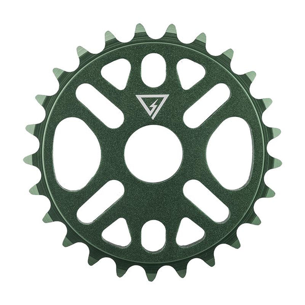 Black Ops Micro Drive II Chainring, 1pc/3pc, 25T, Green