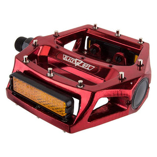 Black Ops Platform Pedals, Anodized Red
