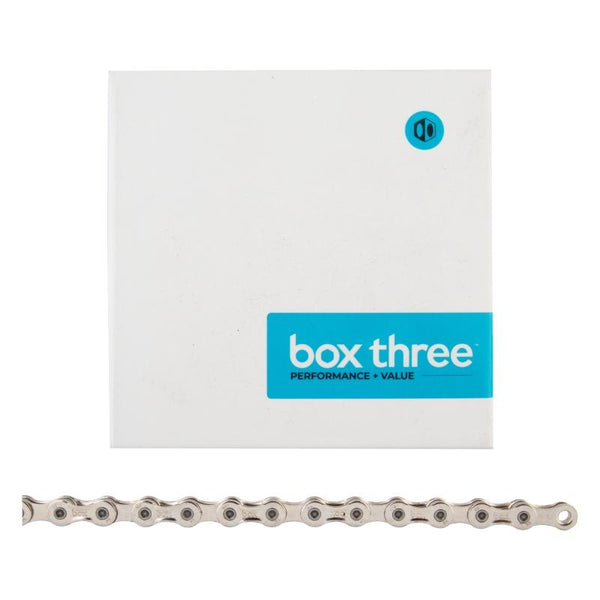 Box Components Box Three Prime 9 Chain, 9sp, 1/2 x 11/128, 126L, Silver