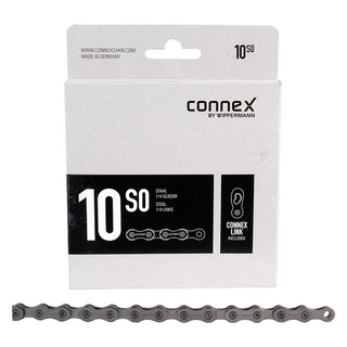 Connex 10s0 Chain, 10sp, 1/2 x 11/128, 114L, Silver