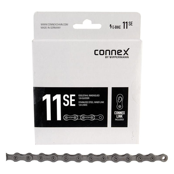 Connex 11sE Chain, 11sp, 1/2 x 3/32, 124L, Silver