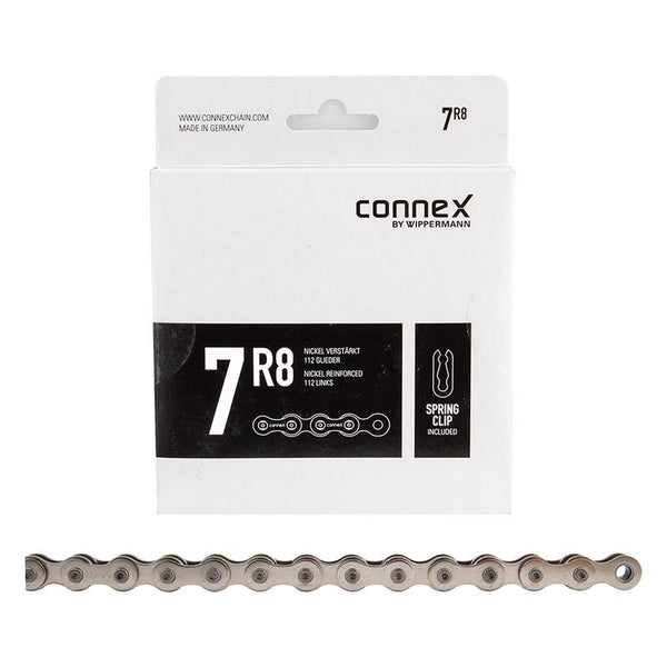 Connex 7r8 Chain, 1sp, 1/2 x 3/32, 112L, Silver