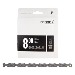 Connex 800 Chain, 6/7/8sp, 1/2 x 3/32, 114L, Black