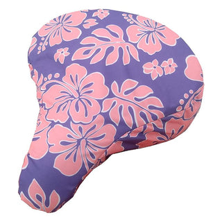 Cruiser Candy Seat Covers Saddle, Hibiscus Lilac/Pink