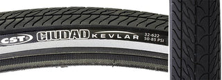 CST Premium Ciudad Tire, 700C x 32mm, Wire, Belted, Black