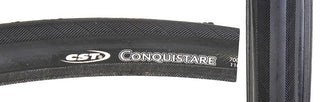 CST Premium Conquistare Tire, 700C x 23mm, Wire, Black/Gum