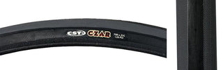 CST Premium Czar Tire, 700C x 23mm, Wire, Black